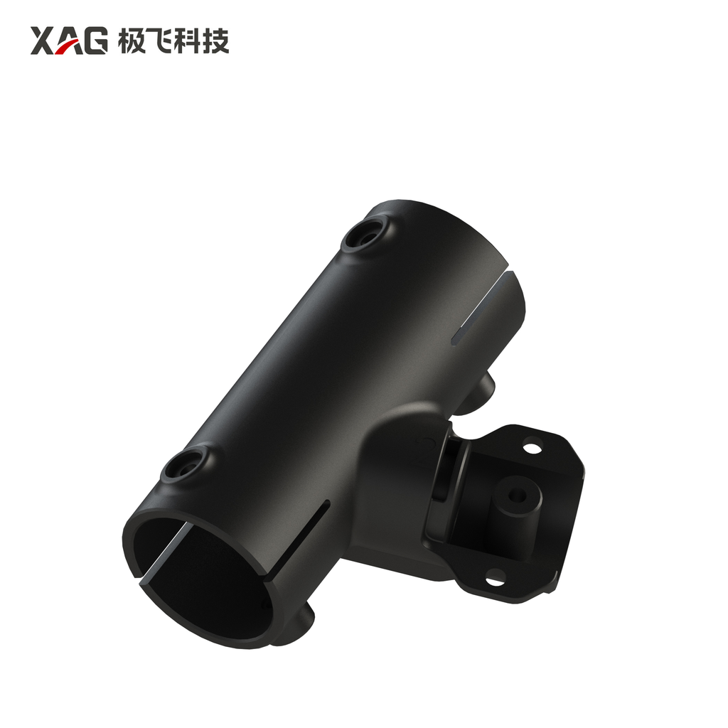 [02-001-11195] T-Connector for Landing Skid 2 (02-001-11195)