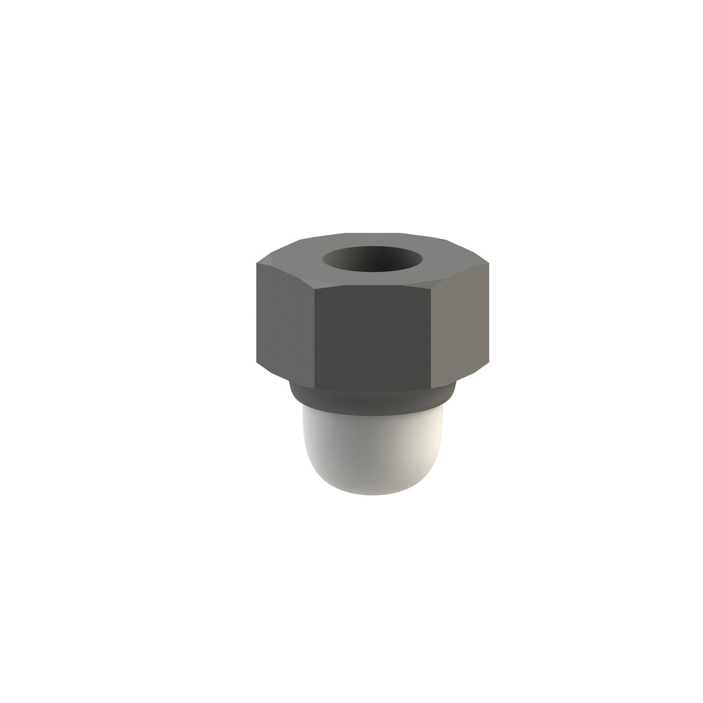 [02-004-01319] Non-metallic Embedded Hexagonal Cap Nut
