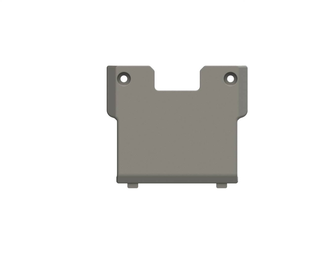 Battery socket front case