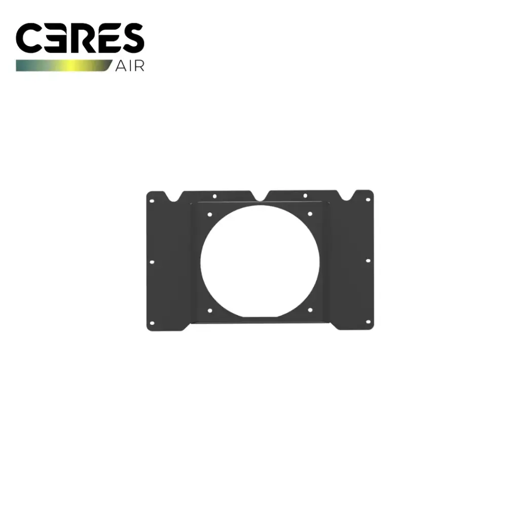 HE202B Charger - Fan Mounting Plate