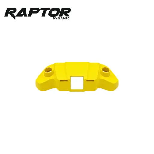 [758-000222] Upper Tail Cover-yellow-w/cover plate